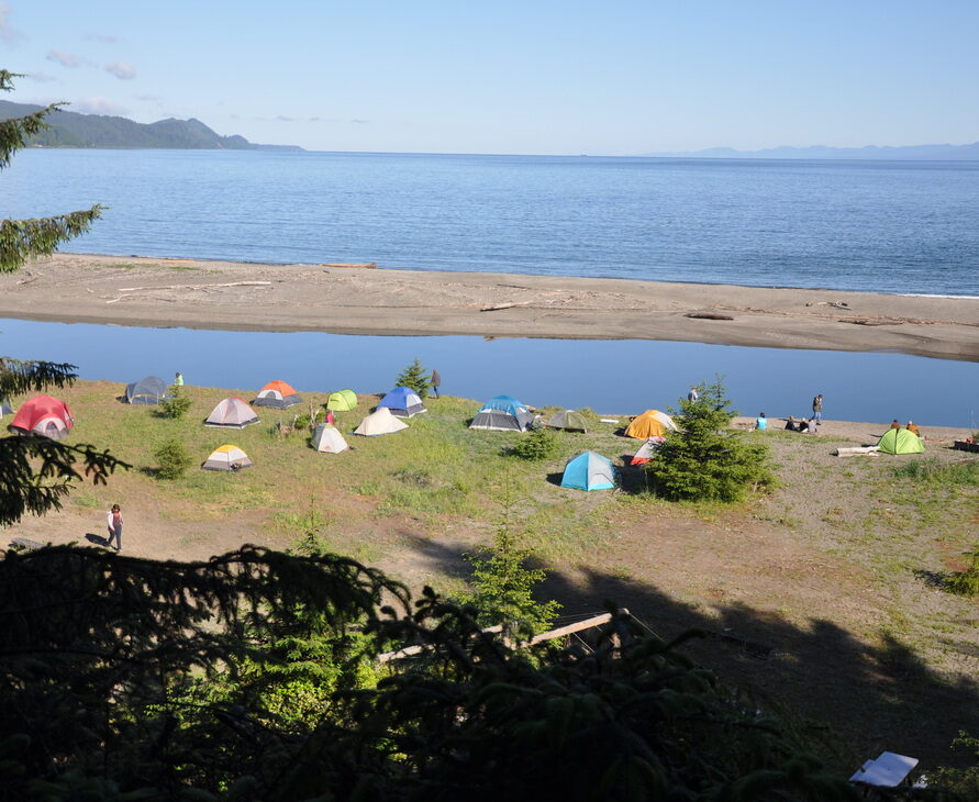 Beach at Hoko River Mouth